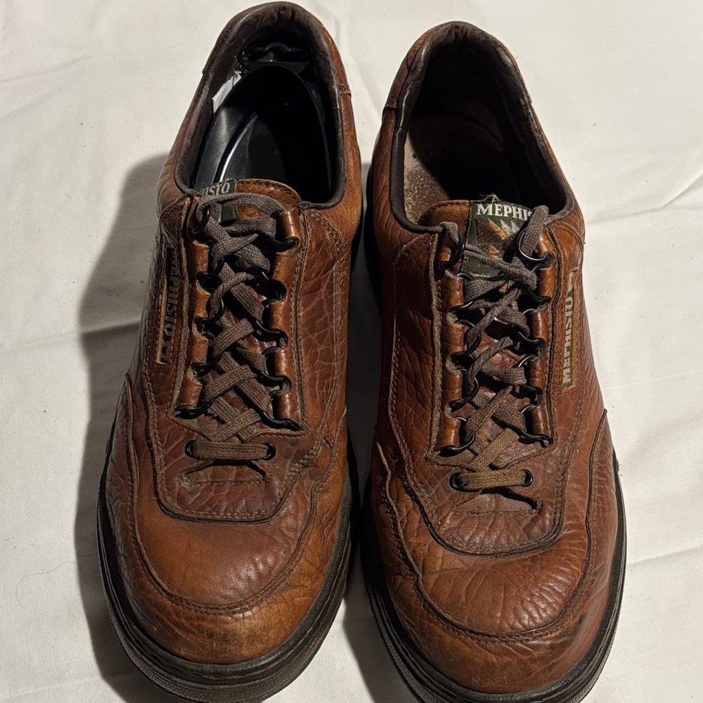Mephisto Men's Brown Leather Match Oxfords